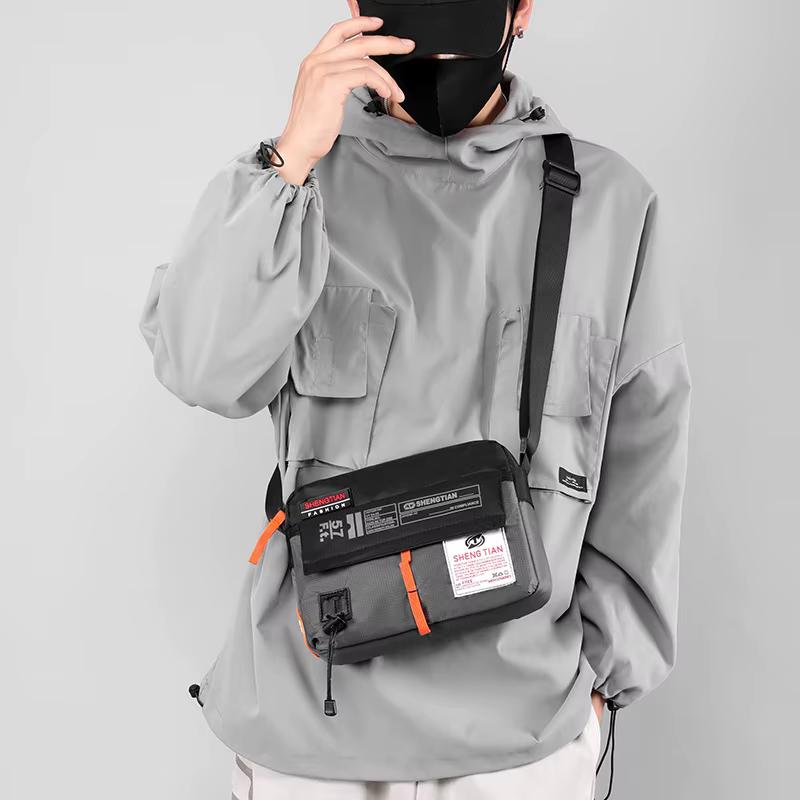 Hommes sac à bandoulière unique nouveau mode sport Casual sac