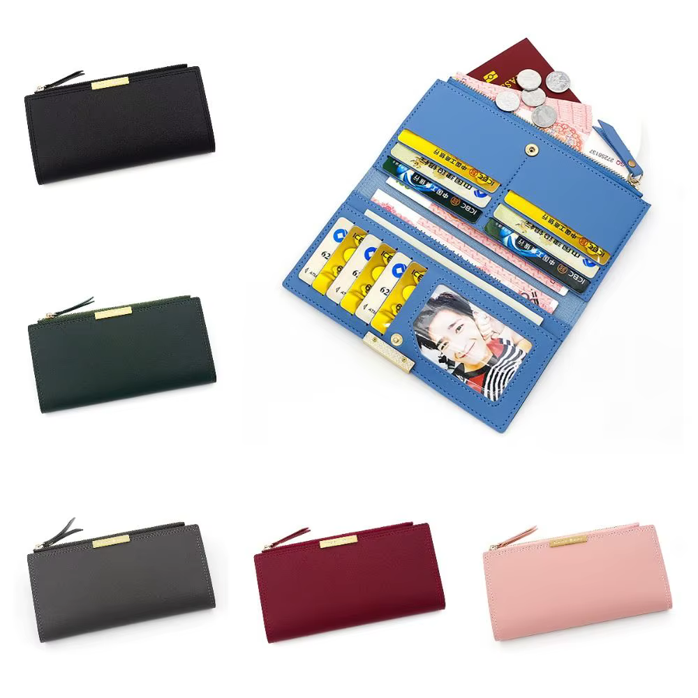 Portefeuille Long multi-cartes pour femmes