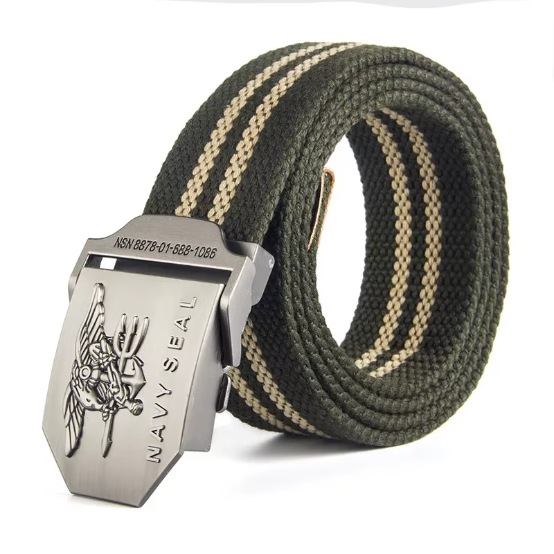 Ceinture en cuir Navy Seal Canvabelt pour hommes