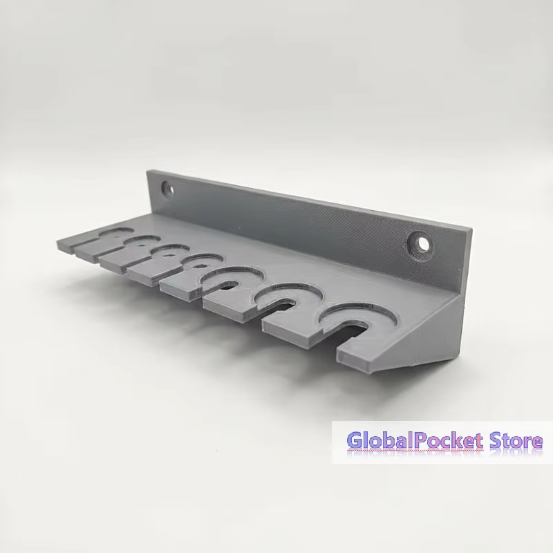 Support d'outils avec poignée en T pour tournevis, embouts hexagonaux, vis, petites pièces et accessoires – Rangement et organisation
