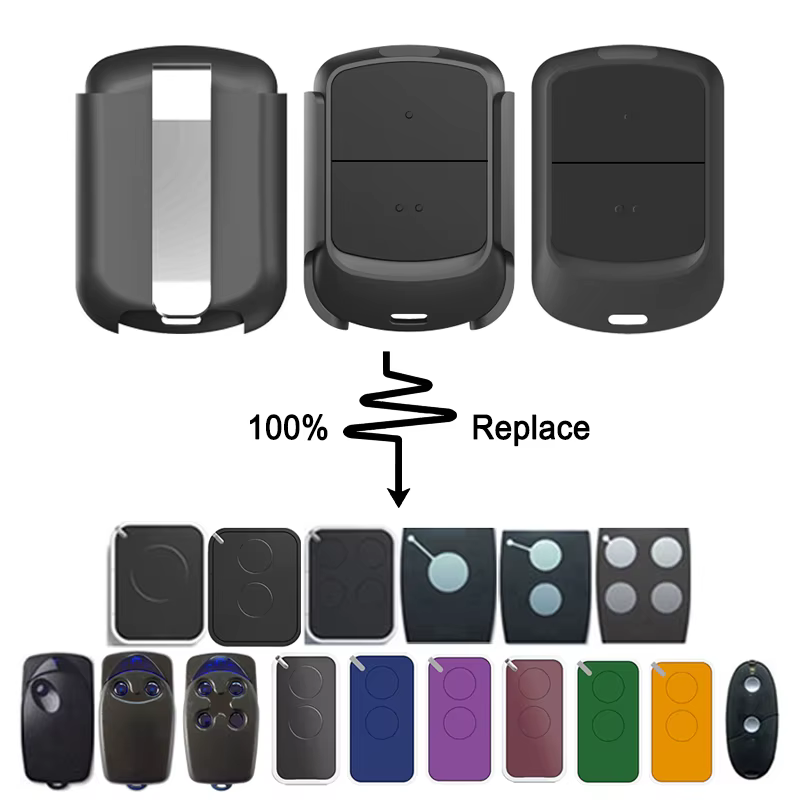 Télécommande de porte de Garage avec Clip YNG808, pour NICE FLORS FLO2RS FLO4RS NICE ERA FLO2RE FLO4RE ON2E ON4E FLORE NICE INTI2