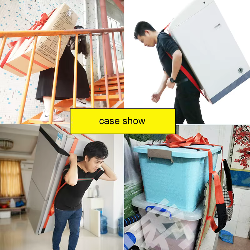 Sangles de Transport avec corde de levage, sangles mobiles, ceinture de Transport pour réfrigérateur, meubles, déplacer avec boîte, outils de levage