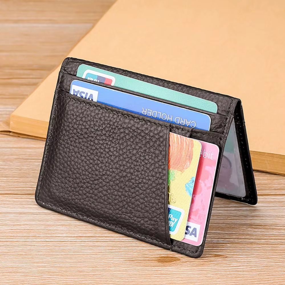 Portefeuille portable super fin pour homme et femme