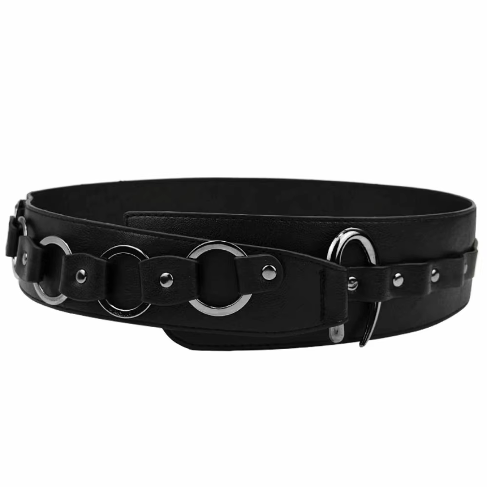 Nouveau Ceinture Punk Vintage alliage polyvalent