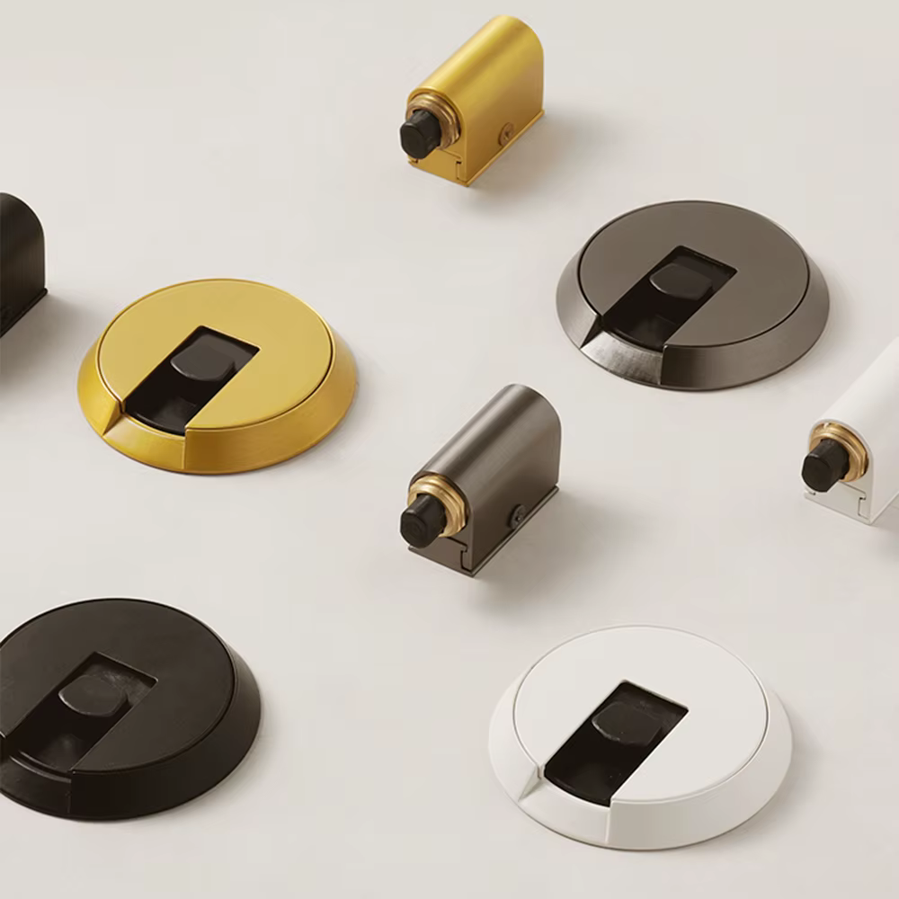 DOOROOM – butée de porte coupe-vent et Anti-Collision, Simple, sans poinçonnage, Stable et Durable, pour l'amélioration de l'habitat