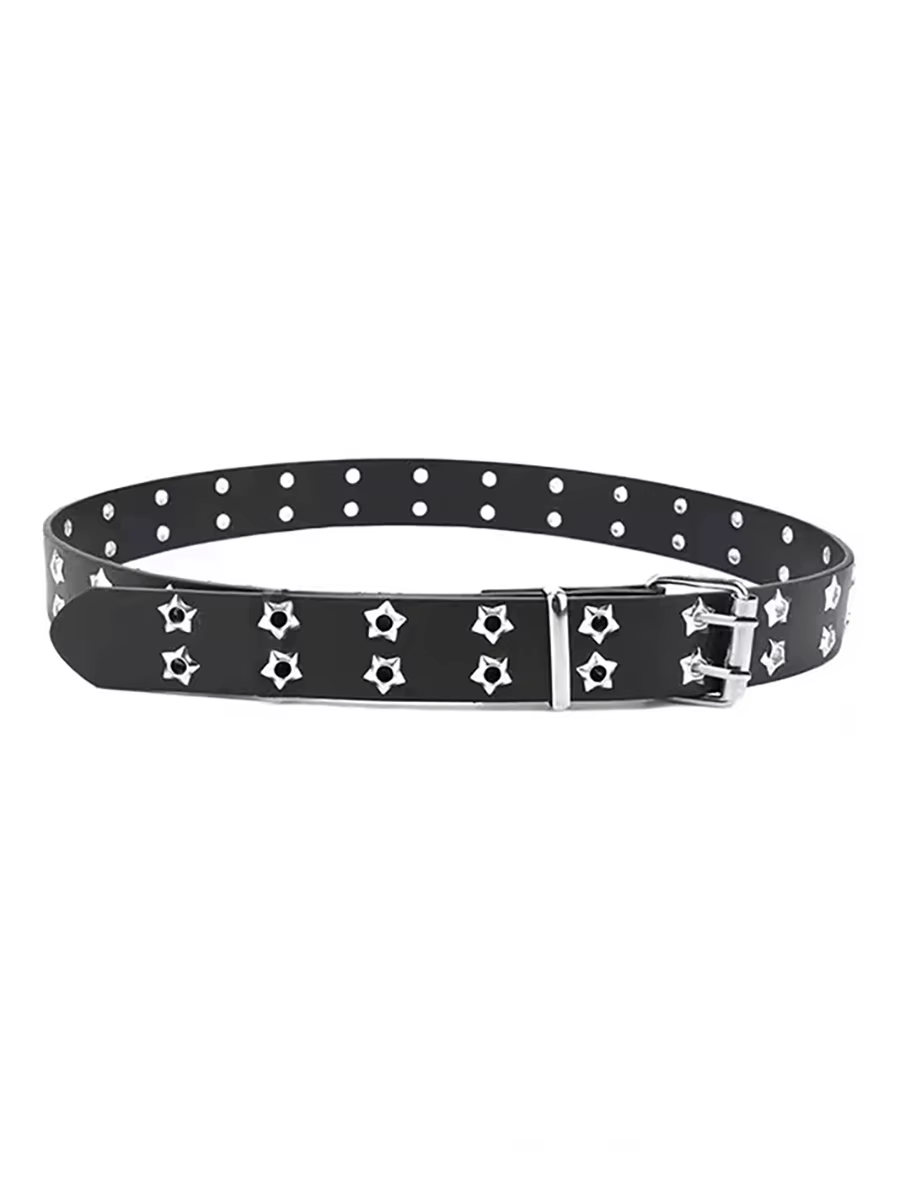 Ceinture pour femme tendance gothique avec boucle