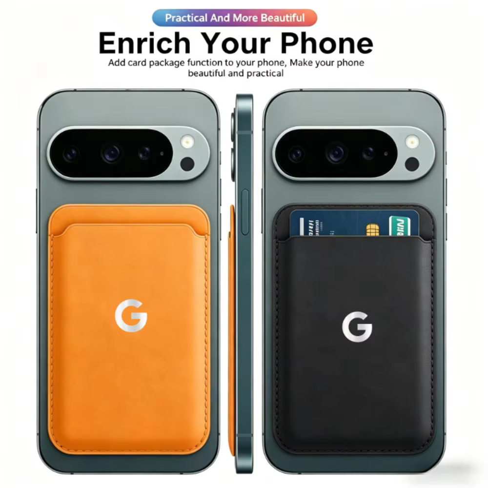Portefeuille magnétique en cuir PU de luxe pour Google Pixel 10 Pr XL 9 Pro 10A