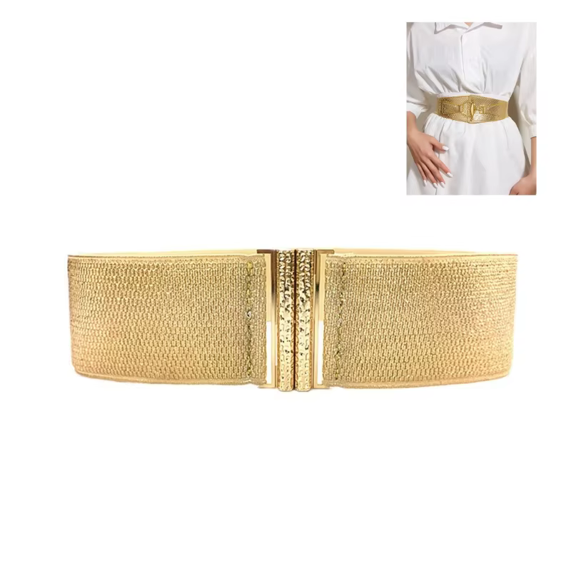 Femmes taille élastique ceinture mince façonnage