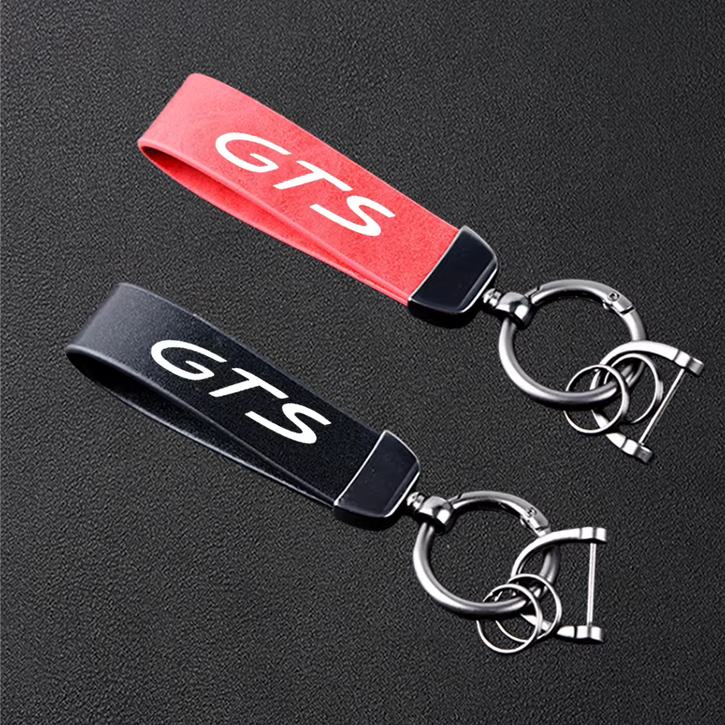 Porte-clés en cuir de voiture de haute qualité