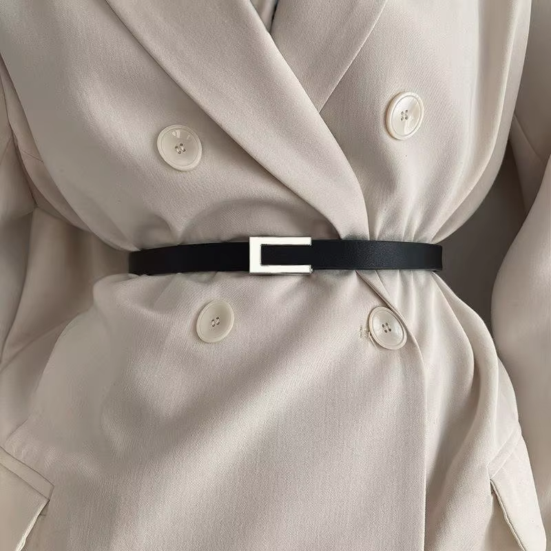 Nouvelle ceinture fine pour femme
