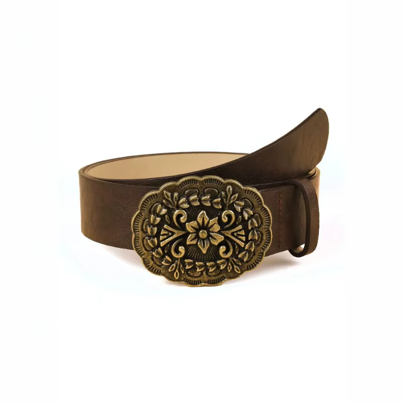 Ceinture Unisexe Noire Polyvalente de Style Coréen