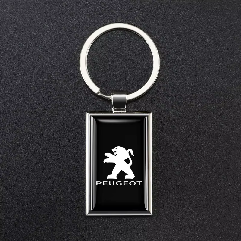 Porte-clés en métal pour voiture