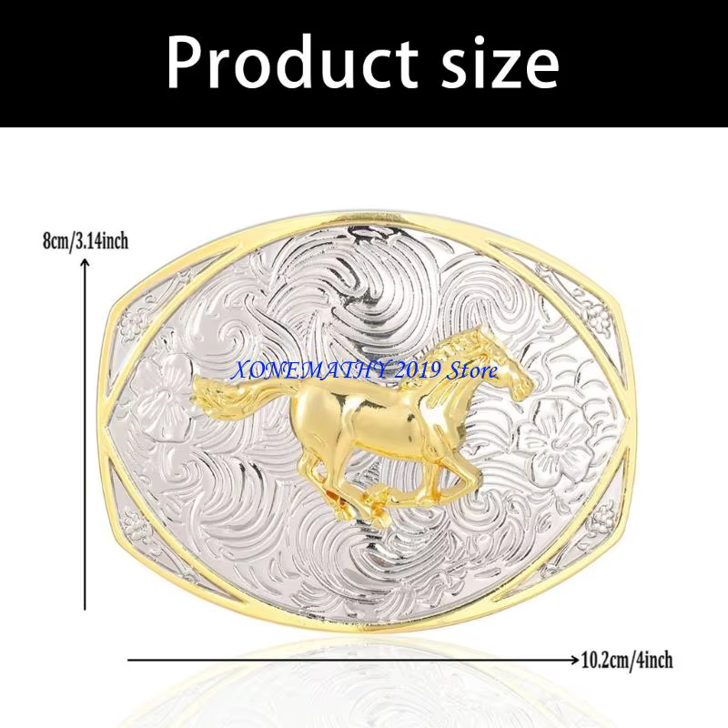 Boucles ceinture en alliage durabilité F42F avec arabesque pour une utilisation à long terme