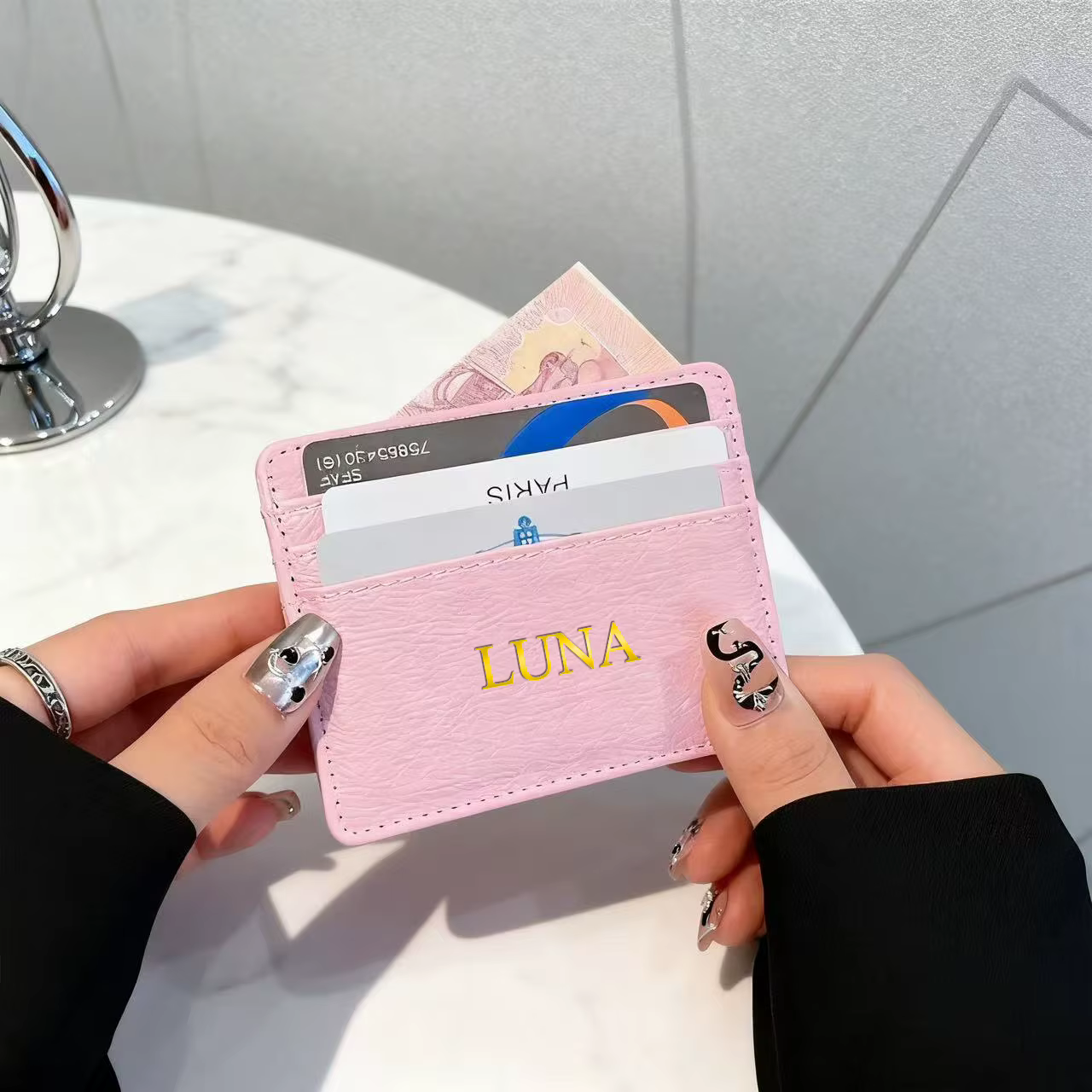 Portefeuille pour femme personnalisable