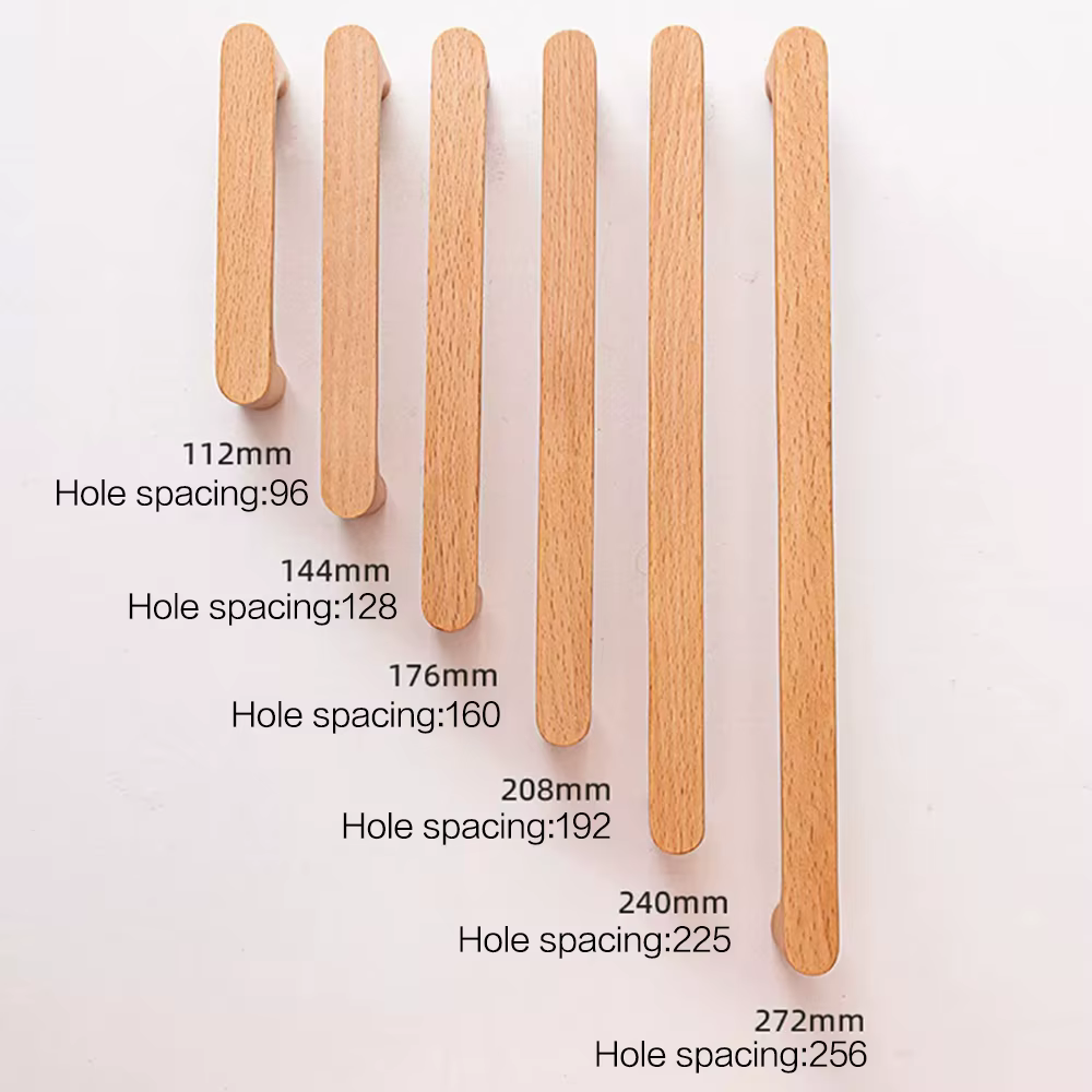 Poignées de meuble en noyer, poignées de porte d'armoire de cuisine, boutons de tiroir en bois, boutons de porte de placard, quincaillerie de meuble, décoration intérieure
