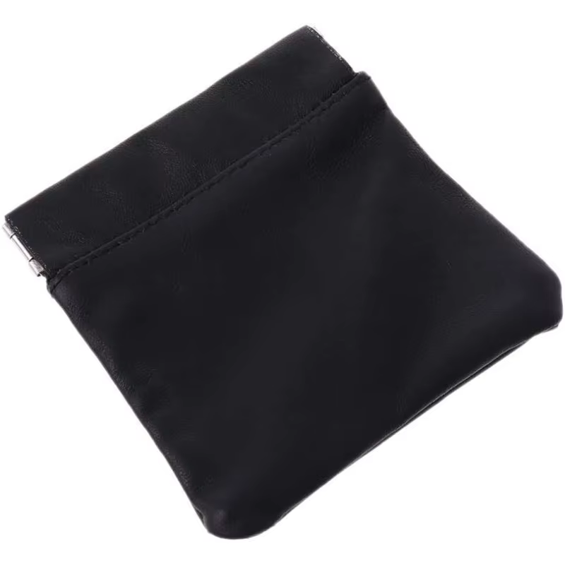 Porte-monnaie en cuir court portefeuille sac femmes hommes petit Mini enfants fille argent changement clé écouteurs voyage porte-carte de crédit