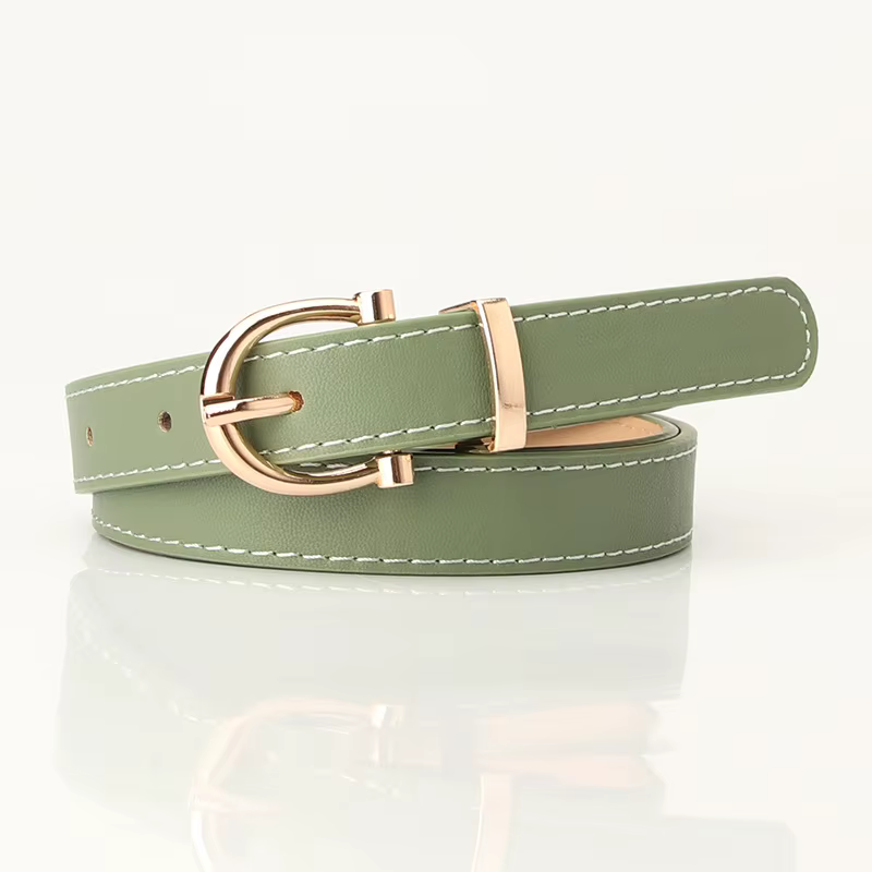 Ceinture en cuir de luxe pour femme