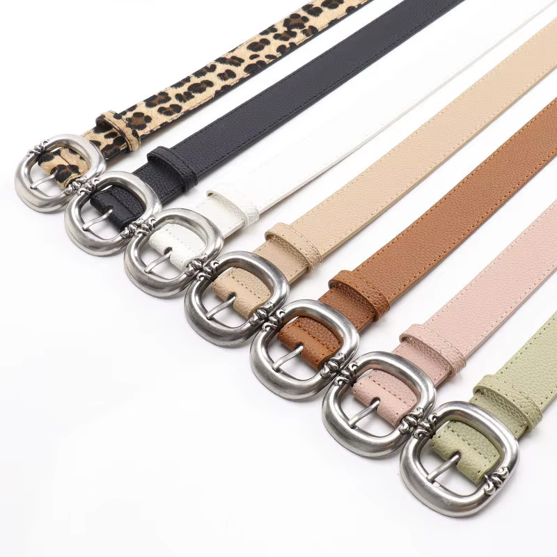 Ceinture imprimée léopard pour femmes