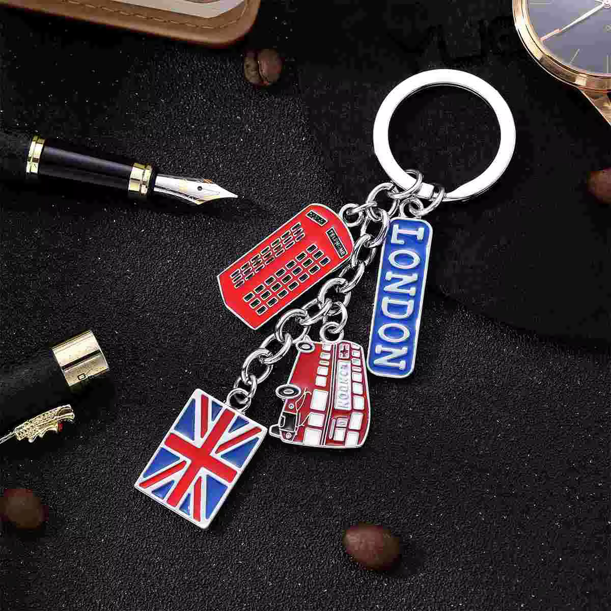 Porte-clés vintage style britannique Union Jack