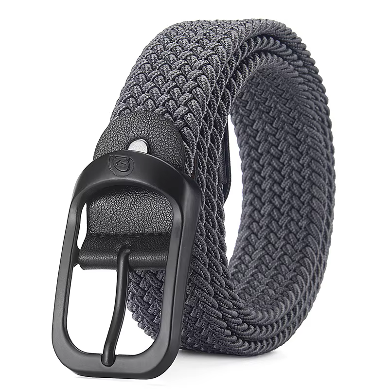 Ceinture élastique tissée décontractée pour hommes et femmes, ceinture de sport de plein air, pas besoin de poinçonnage, ceinture de travail d'escalade pour hommes et femmes, mode