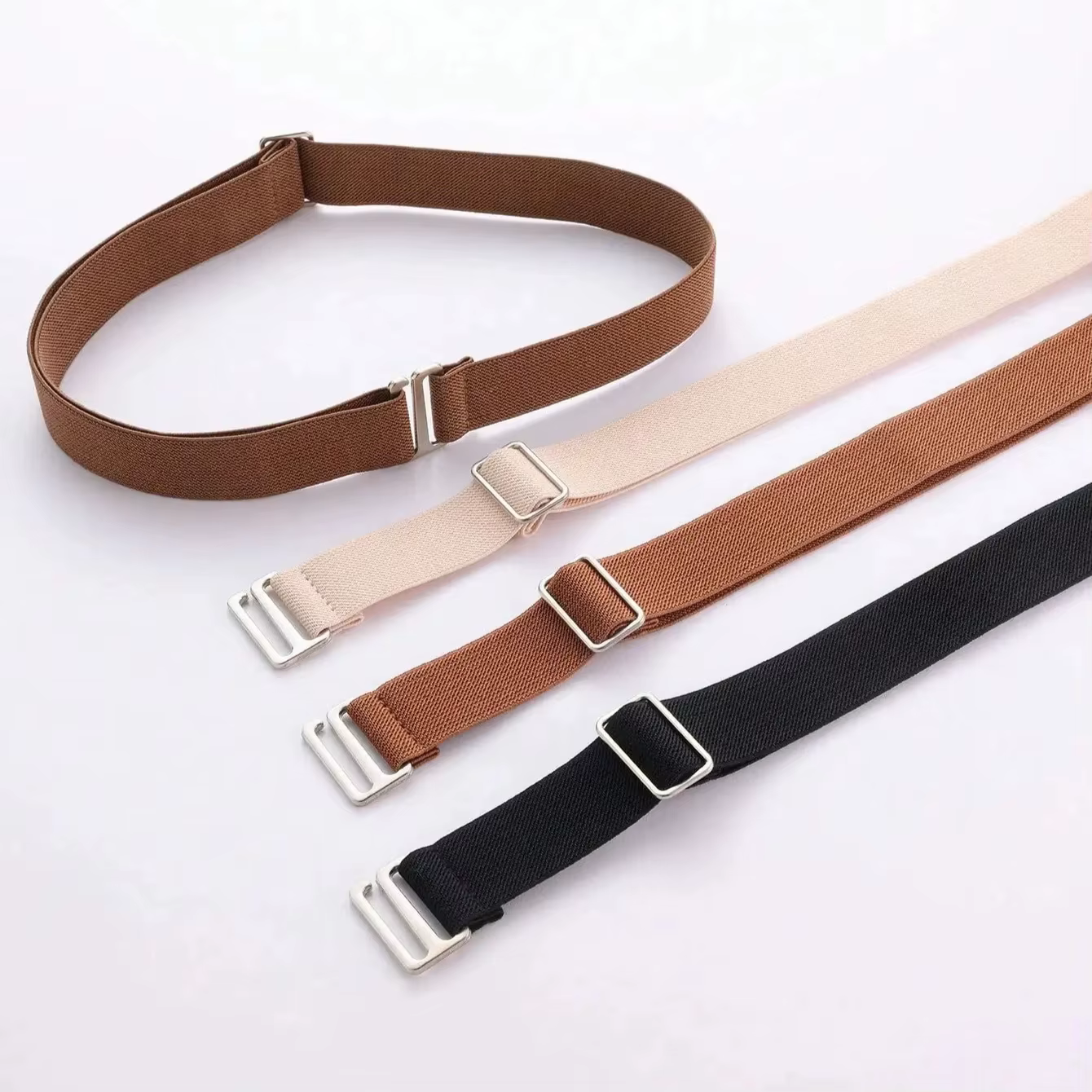 Ceinture de pantalon élastique confortable et réglable pour femme