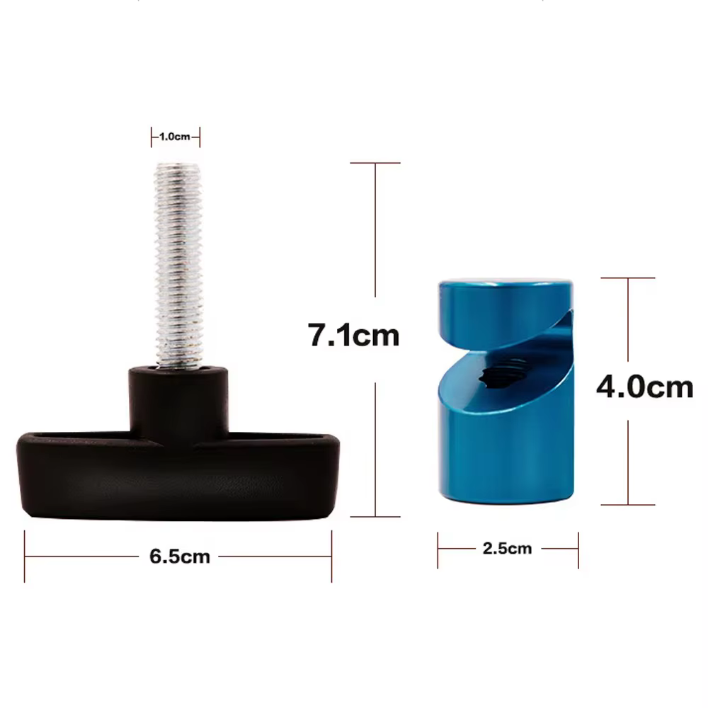 Support de capot de voiture en aluminium, pression d'air de coffre, couvercle de moteur antidérapant, tige de Support de levage, pince de fixation, outil de voiture