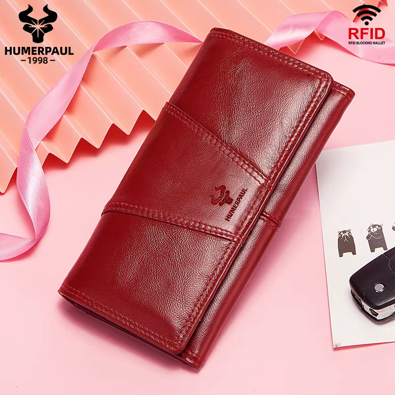Portefeuille 100% en Cuir group pour Femme
