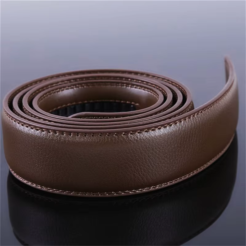 Corps de ceinture automatique pour hommes, 3.5CM, sans boucle, bande de ceinture de remplacement de haute qualité