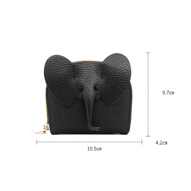 Porte-cartes en cuir PU pour femme