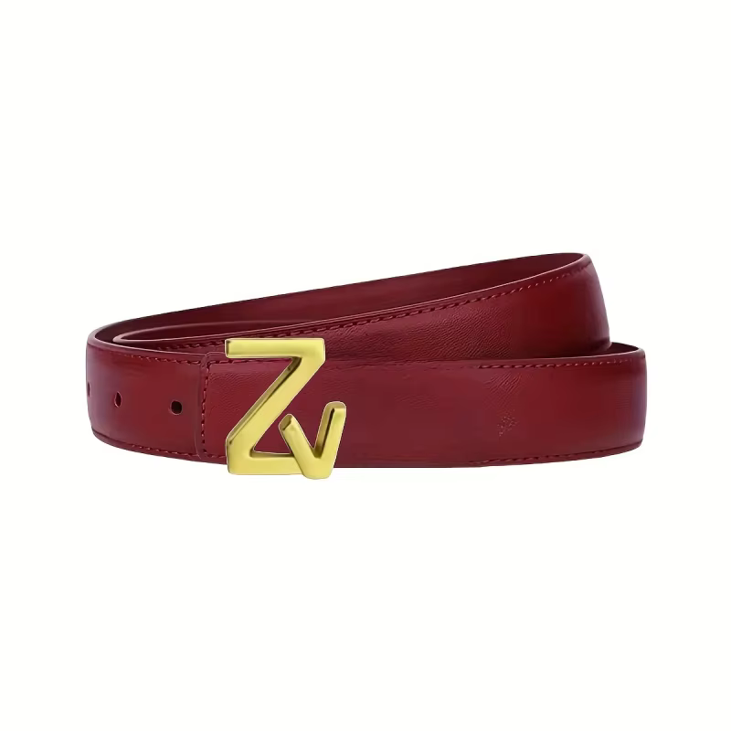 Ceinture pour femme avec boucle en alliage GoldZVA