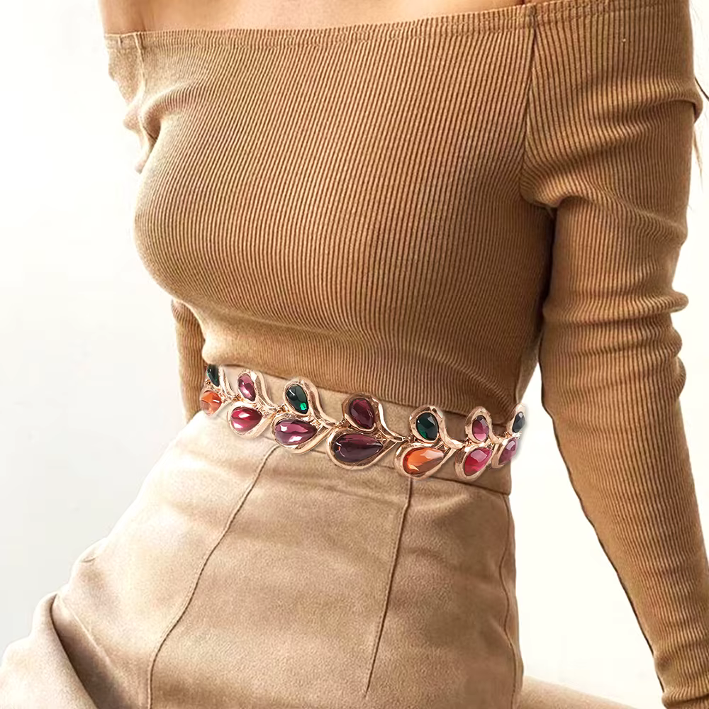Ceinture métallique Unique en forme de cœur