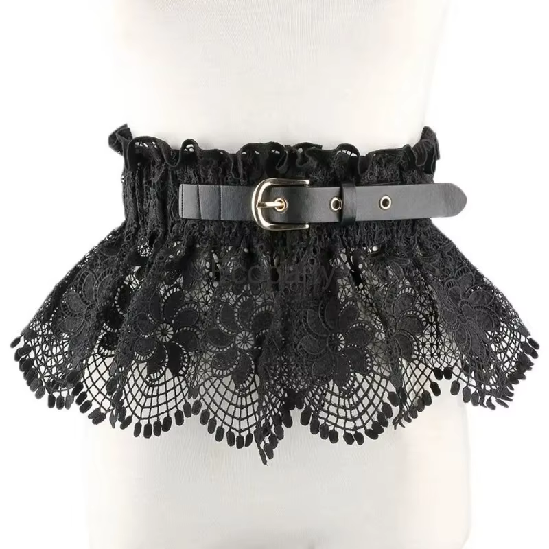 Ceinture en dentelle pour femmes