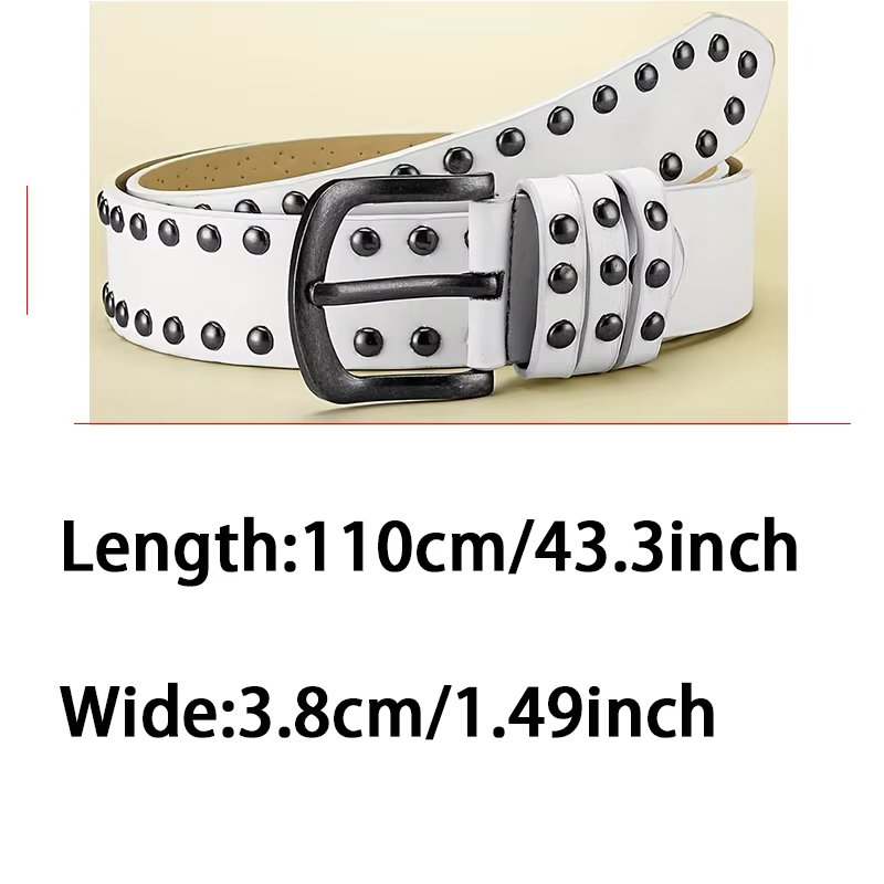 Ceinture pour hommes rétro fait vieille alliage aiguille boucle