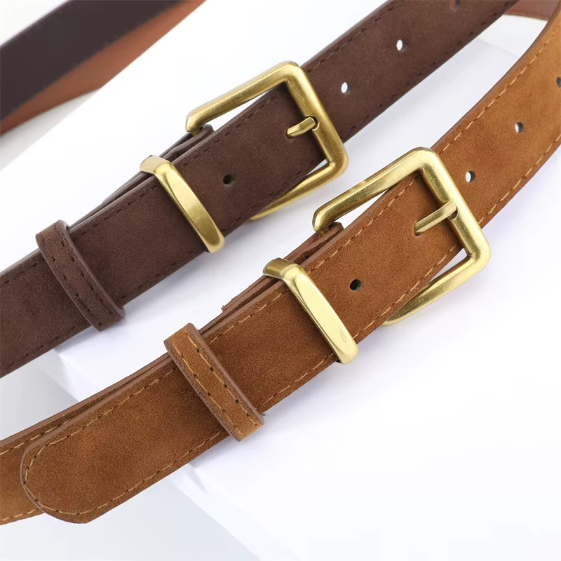 Ceinture en daim pour femmes