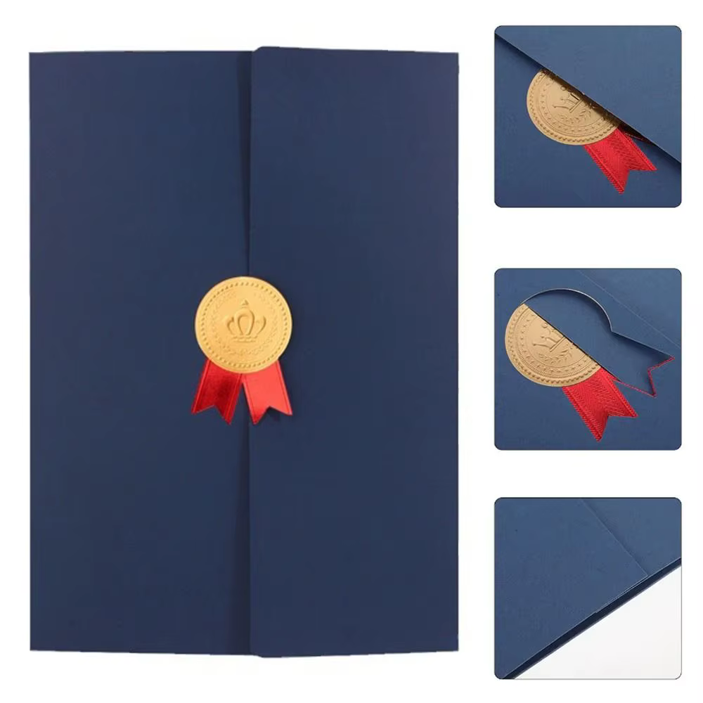 Porte-certificat de remise de diplôme A4
