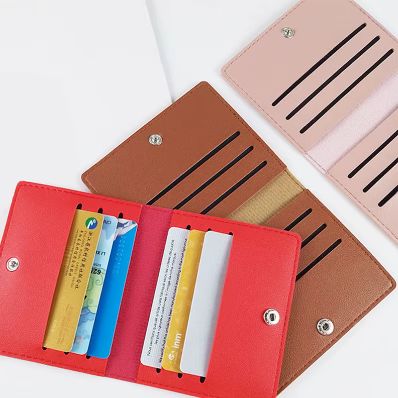 Portefeuille porte-cartes de crédit pour femmes