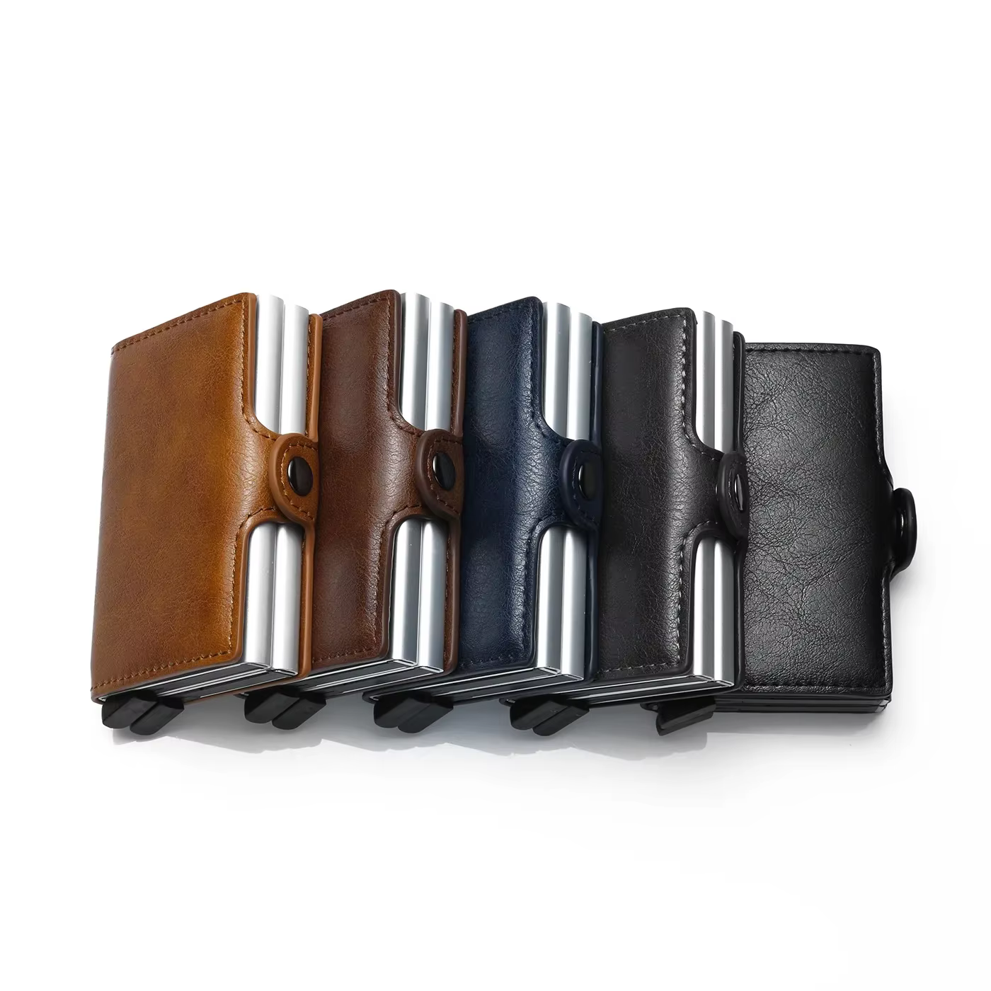 Rfid-Porte-cartes en fibre de carbone pour hommes