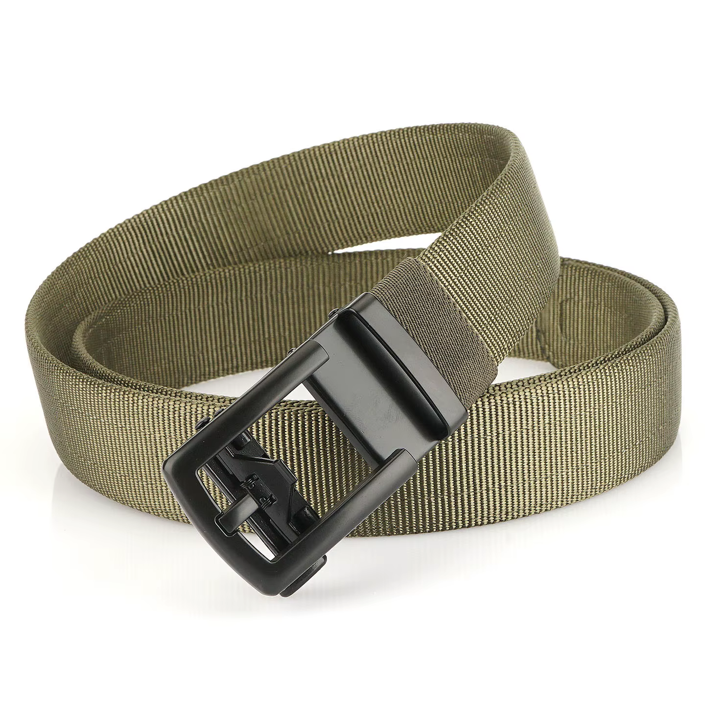 Nouvelle ceinture en nylon à boucle automatique sans dents 3.5