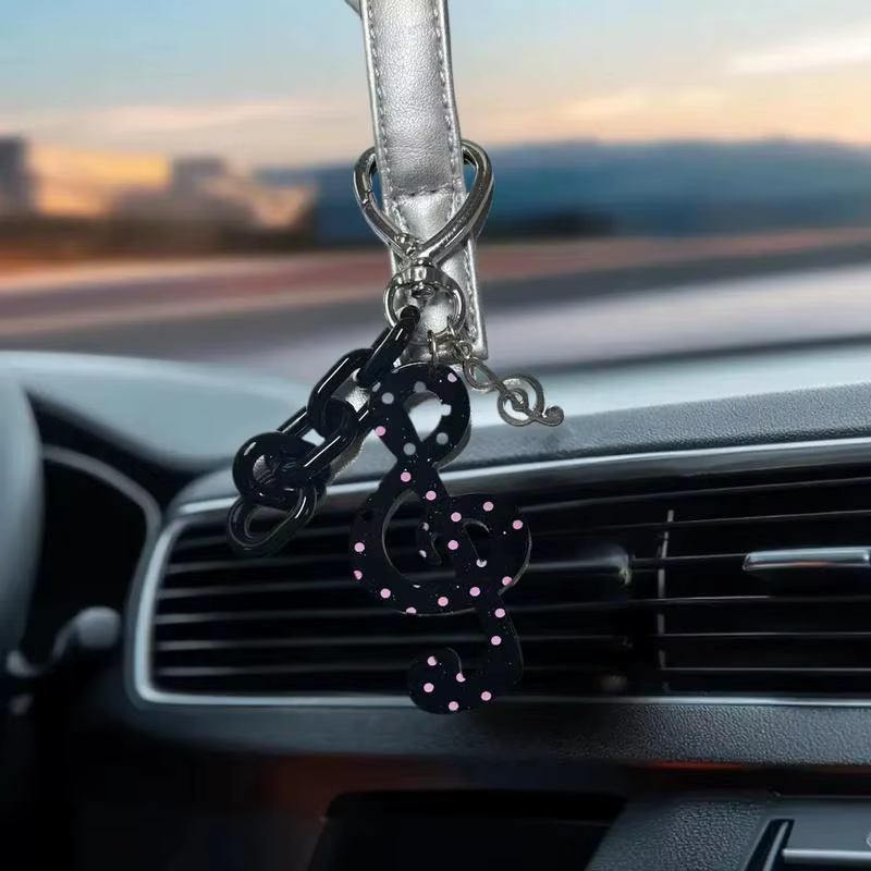 Porte-clés fantaisie Harmony Note