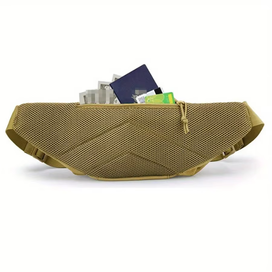 Hommes taille Fanny Pack ceinture sac tactique militaire moto cavalier sport escalade Camping Nylon mâle outil fronde poitrine hanche Bum sac