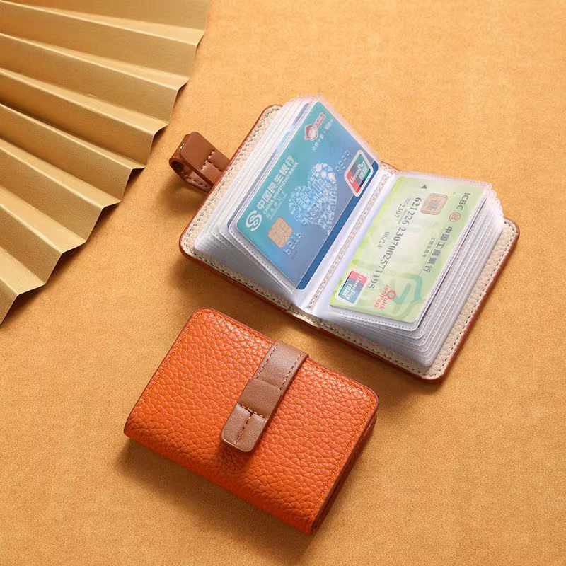 KISMIS Fashion Card Holder - Emplacements multi-cartes et conception de grande capacité