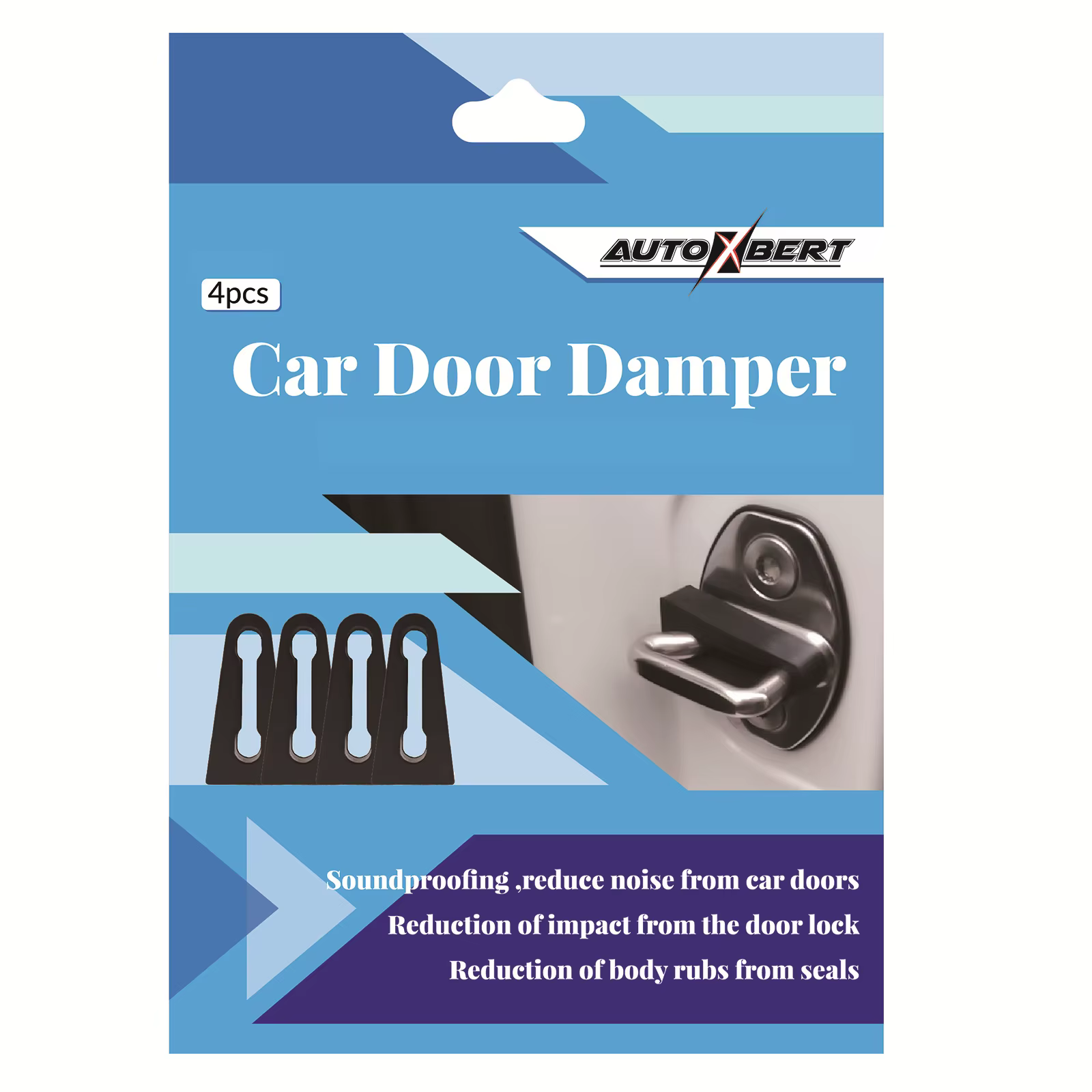 Amortisseur de son de serrure de porte de voiture, tampon pour SEAT leon Altea Ibiza Toledo Alhambra, bouchon insonorisé intérieur, crête du bruit