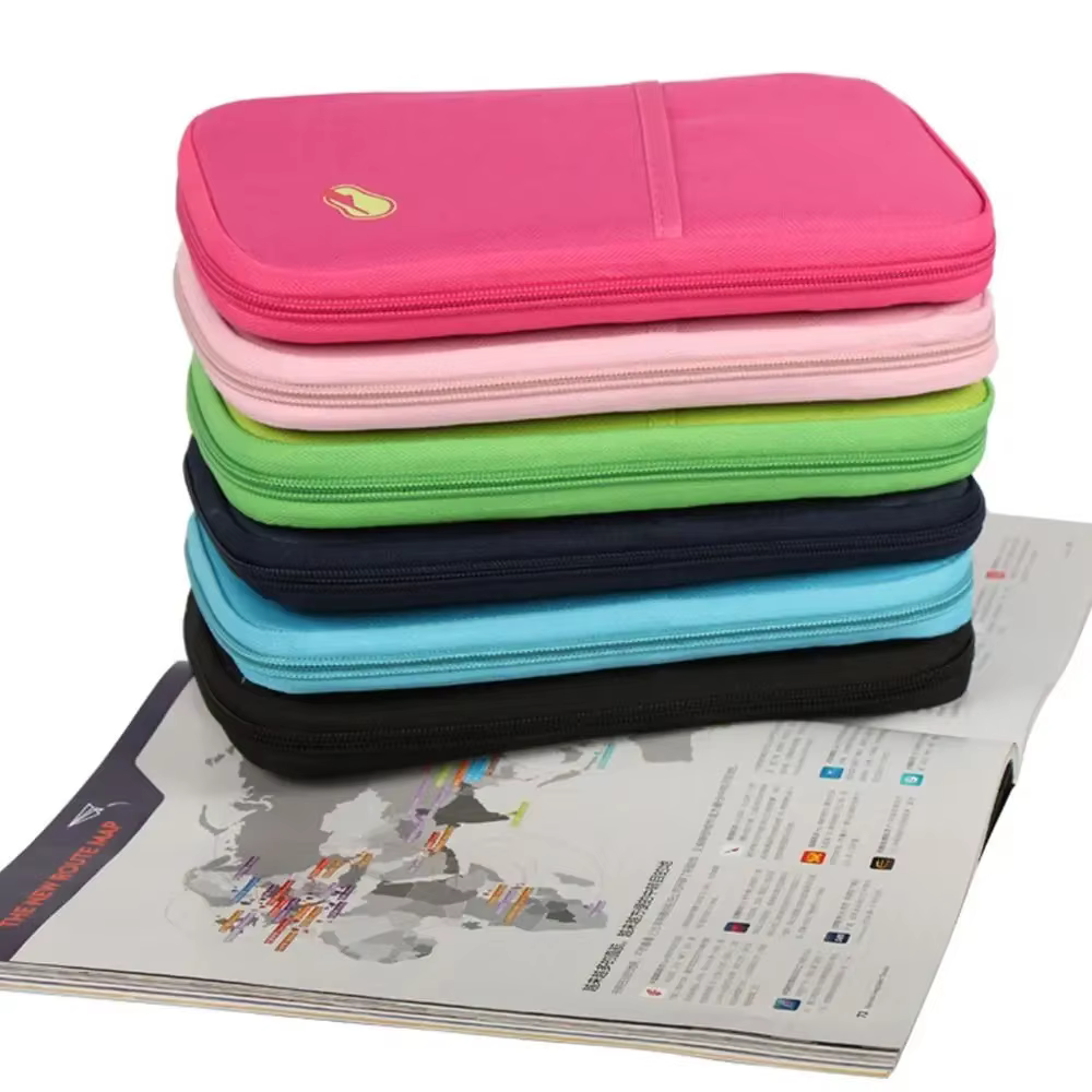 Portefeuille de voyage tendance, porte-passeport familial, étui créatif, organisateur, accessoires de voyage, sac à documents, porte-carte, rangement Portable