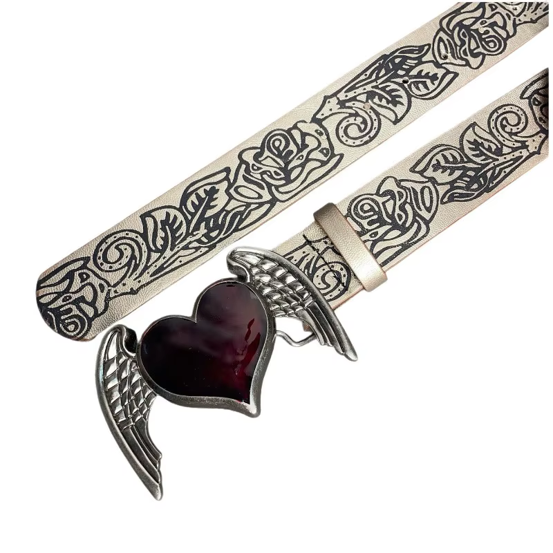 Ceinture pour femme de style punk rétro à la mode