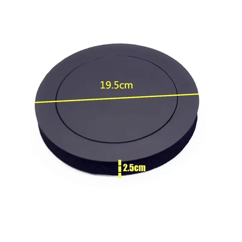 Anneaux d'isolation en mousse pour haut-parleurs de voiture de 6,5 pouces, coussinets insonorisants pour portes, absorption des chocs de basses