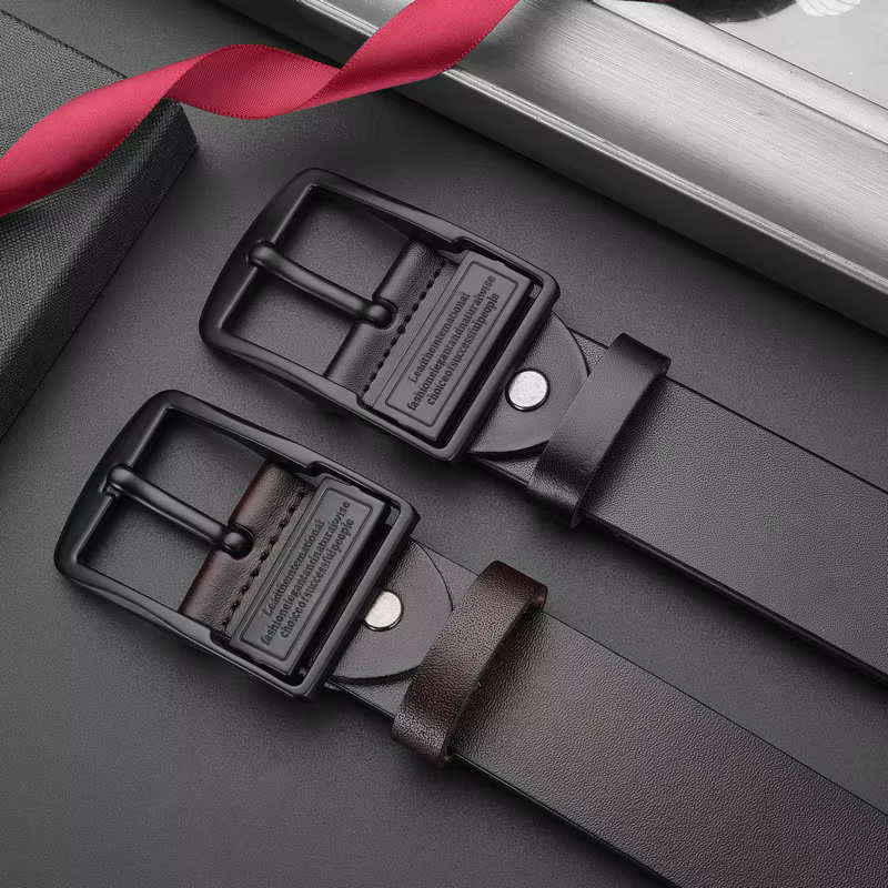 Nouvelle ceinture en cuir pour homme