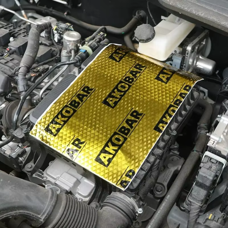 Coussinets d'insonorisation auto-adhésifs pour porte de voiture, réduction du bruit, épaississement du butyle, matériaux d'insonorisation, panneau d'insonorisation