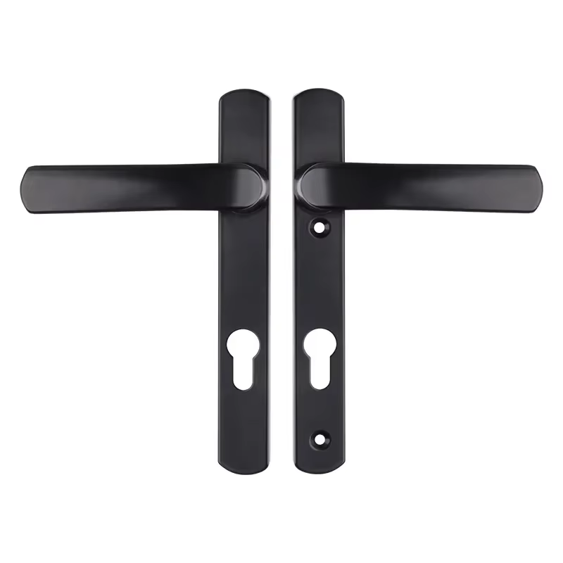 Serrure de porte à point unique en alliage d'aluminium, poignée de porte en alliage d'aluminium, serrure de corps 85 + 30