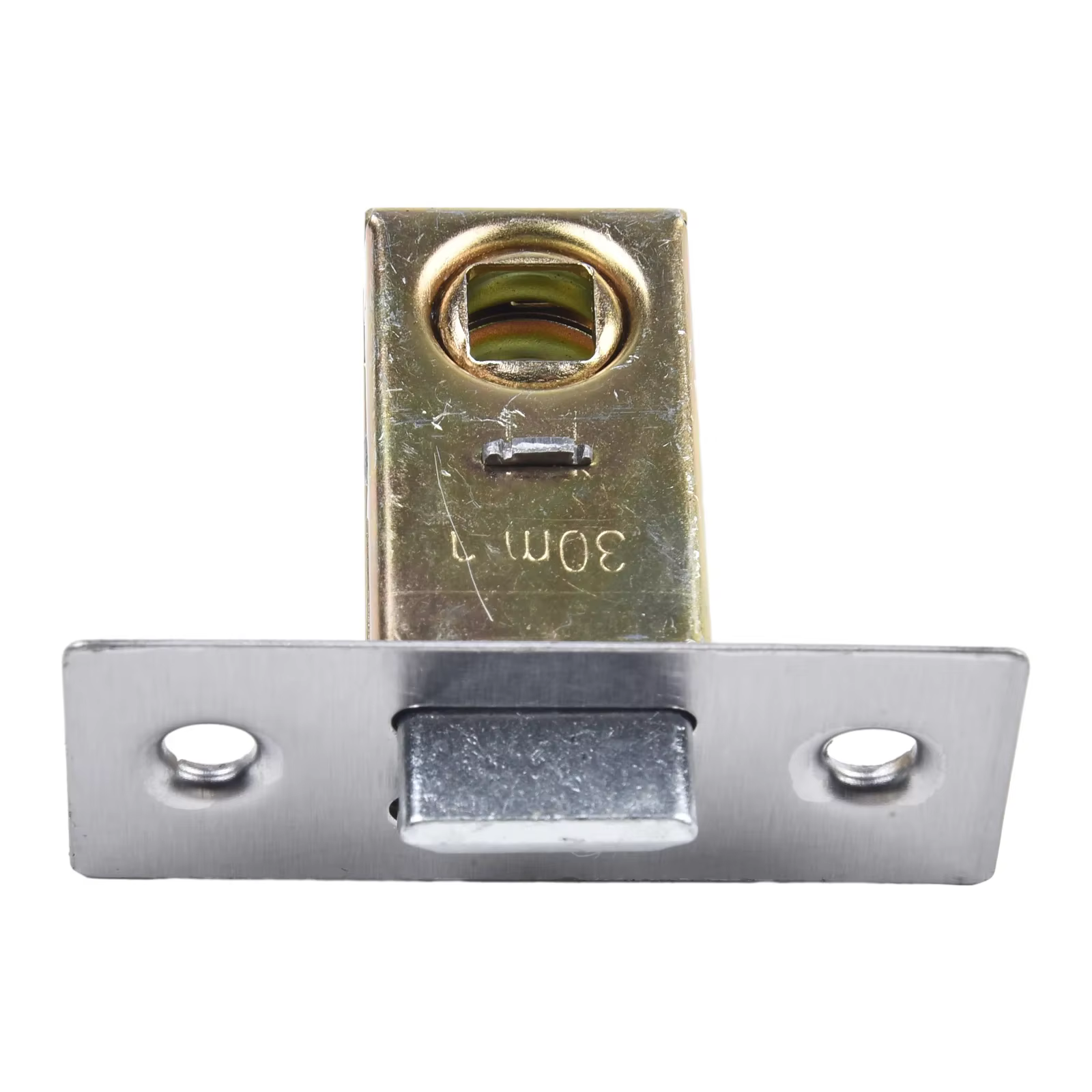 Loquet tubulaire de porte Mortice, installation de boulon interne, loquet non à ressort 30/35/40/ 45mm, serrures de quincaillerie pour portes en alliage de Zinc