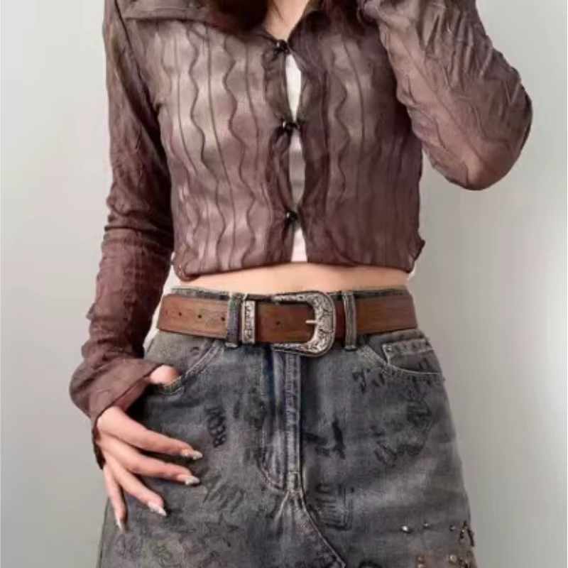 Ceinture pour femme, ceinture rétro de style bohème pour femme